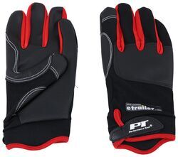 Mechanic Gloves with Non-Slip Palms - Large - PT48FR