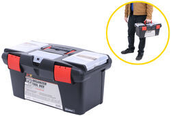 Plastic Tool Box with Removeable Tray - 19" Long - PT53ZR