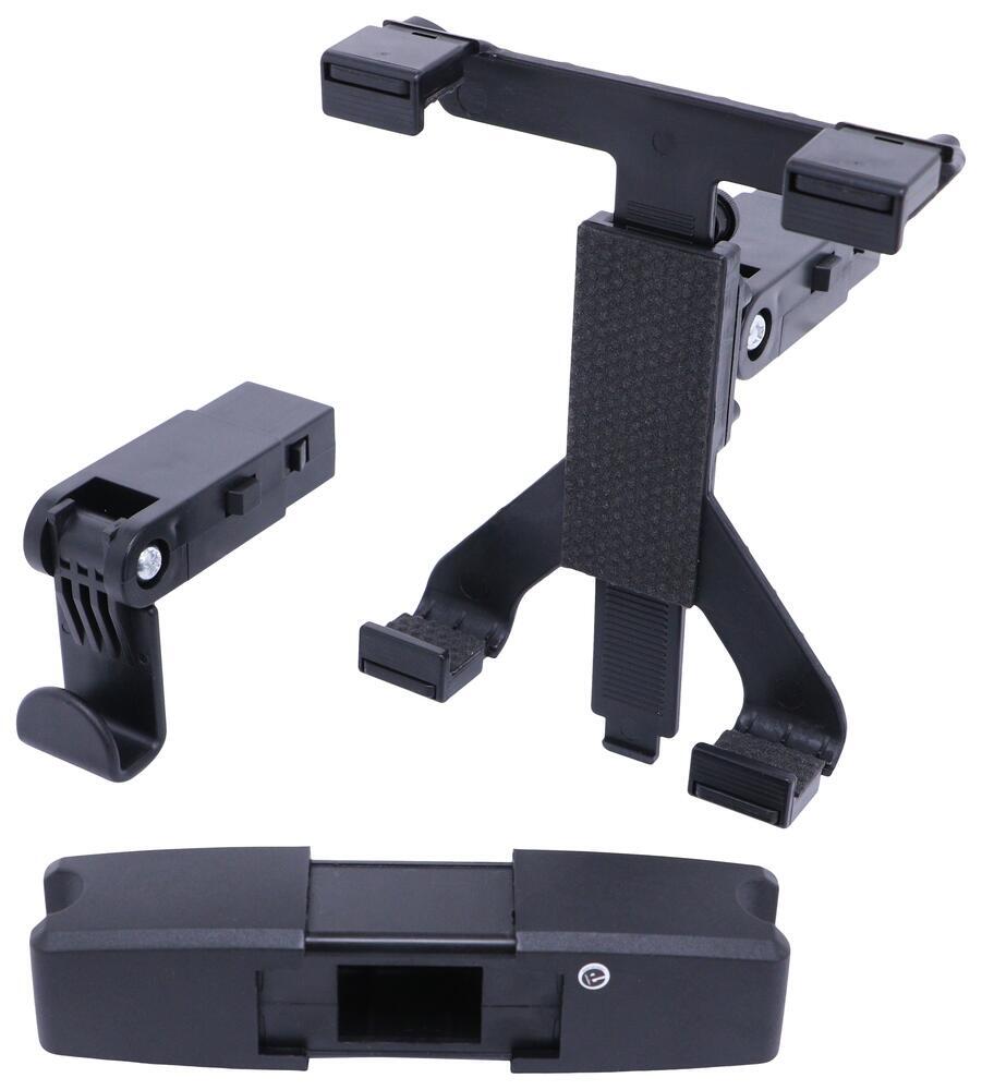 Tablet Holder, Utility Hook, and Headrest Bracket Set for Vehicles - 3 Pieces - PT59ZR