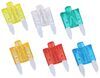 fuses 10a 15a 20a 25a 30a 5a mini fuse kit with led indicator - 5 amps to 30 pieces