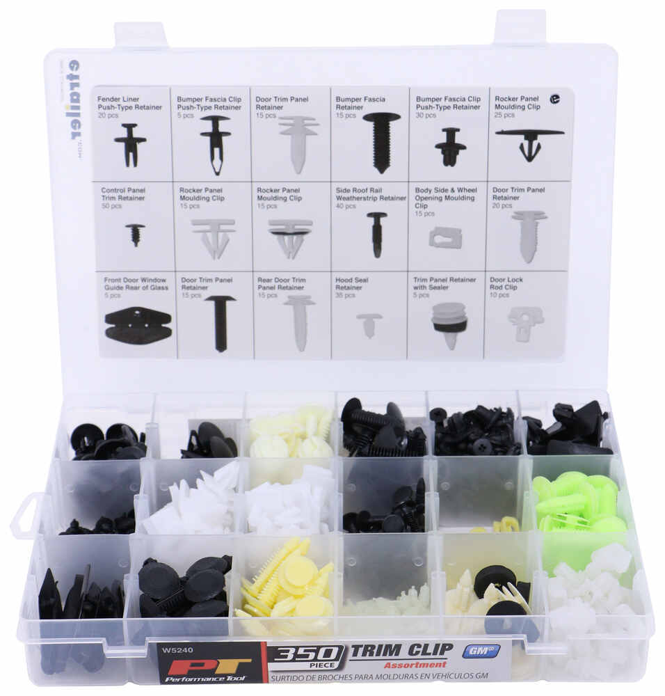 Auto Body Clips and Fasteners for GM and Chevrolet Vehicles 350