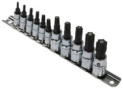 Magnetic Star Bit Socket Set - Alloy Steel - 11 Piece - PT68YJ