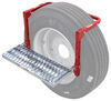 tire step 9 inch wide wheel with non-slip surface - 21 long x 300 lb weight capacity