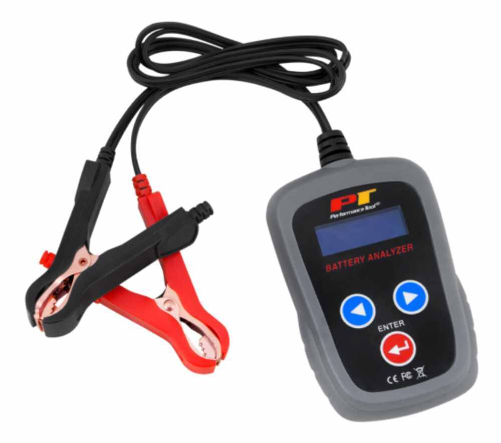 Digital Battery Tester and Analyzer - 12-Volt Performance Tool Tools PT76QV