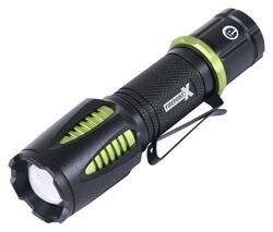 FirePoint X Tactical Flashlight - Lithium Ion - USB Rechargeable - 4-1/2" Long - 521 Lumens - PT82ZR