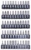 tool sets mechanic set - sae and metric alloy steel 210 pieces