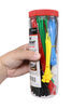 cable management zip tie assortment - qty 250