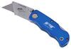 cutting tools utility knives knife - folding locking push-button blade change 3-9/16 inch long