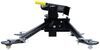 fixed fifth wheel 16-3/4 - 18-3/4 inch tall pullrite oex super 5th-wheel hitch for ram prep package auto lock jaw 25 000 lbs