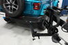 2024 jeep wrangler 4xe  swing-away hitch adapter kuat pivot 2 swing away extender for bike racks - inch hitches passenger's side