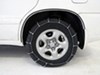 2003 toyota highlander  tire cables on road only glacier cable chains - ladder pattern roller links manual tensioning 1 pair