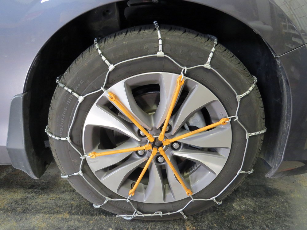 2019 Subaru Crosstrek Glacier Cable Snow Tire Chains 1 Pair
