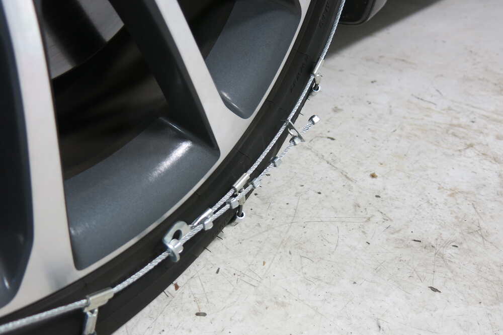 2018 Subaru Crosstrek Glacier Cable Snow Tire Chains 1 Pair
