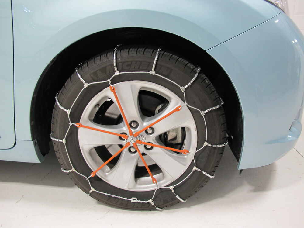 2011 Toyota Sienna Glacier Cable Tire Chains Ladder Pattern Roller