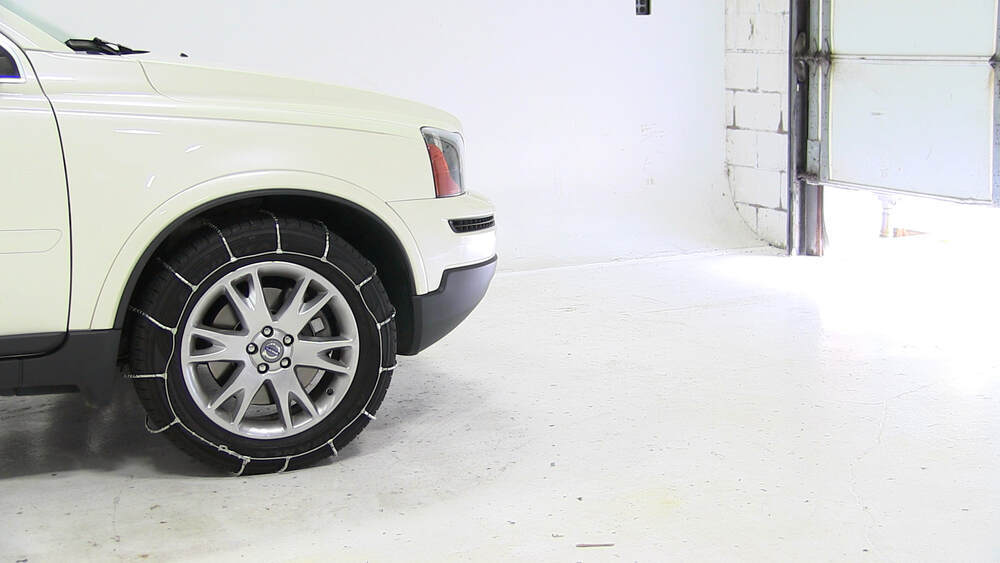 2008 Volvo XC90 Glacier Cable Tire Chains Ladder Pattern Roller