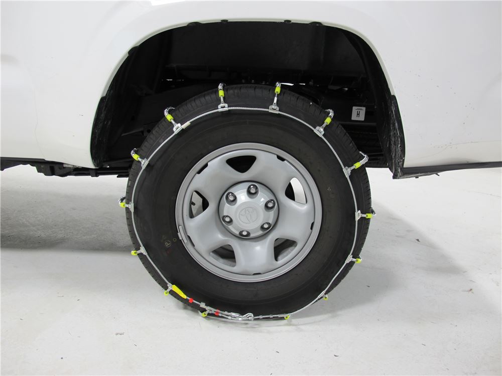 2016 Toyota Tacoma Glacier Cable Tire Chains - Ladder Pattern - Roller ...