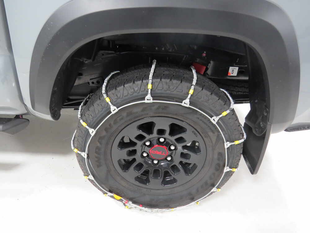 2015 Toyota Glacier Cable Tire Chains Ladder Pattern Roller