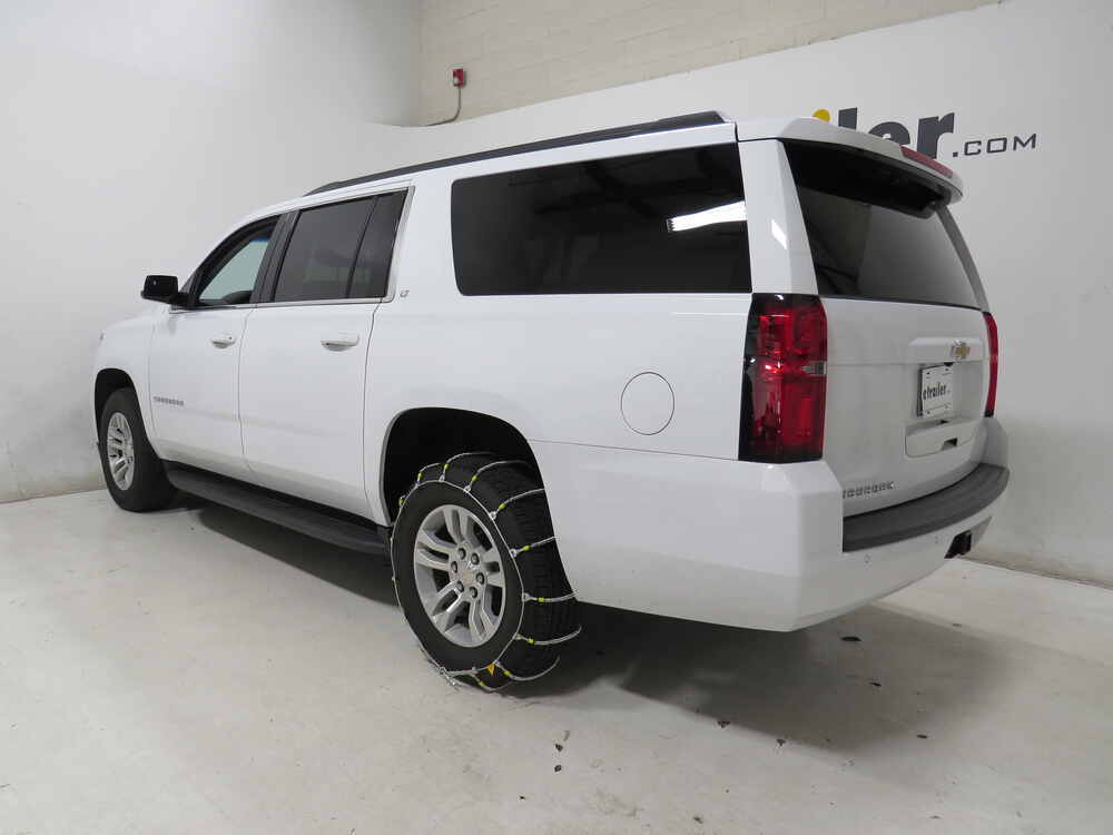 2018 Chevrolet Suburban Glacier Cable Snow Tire Chains 1 Pair
