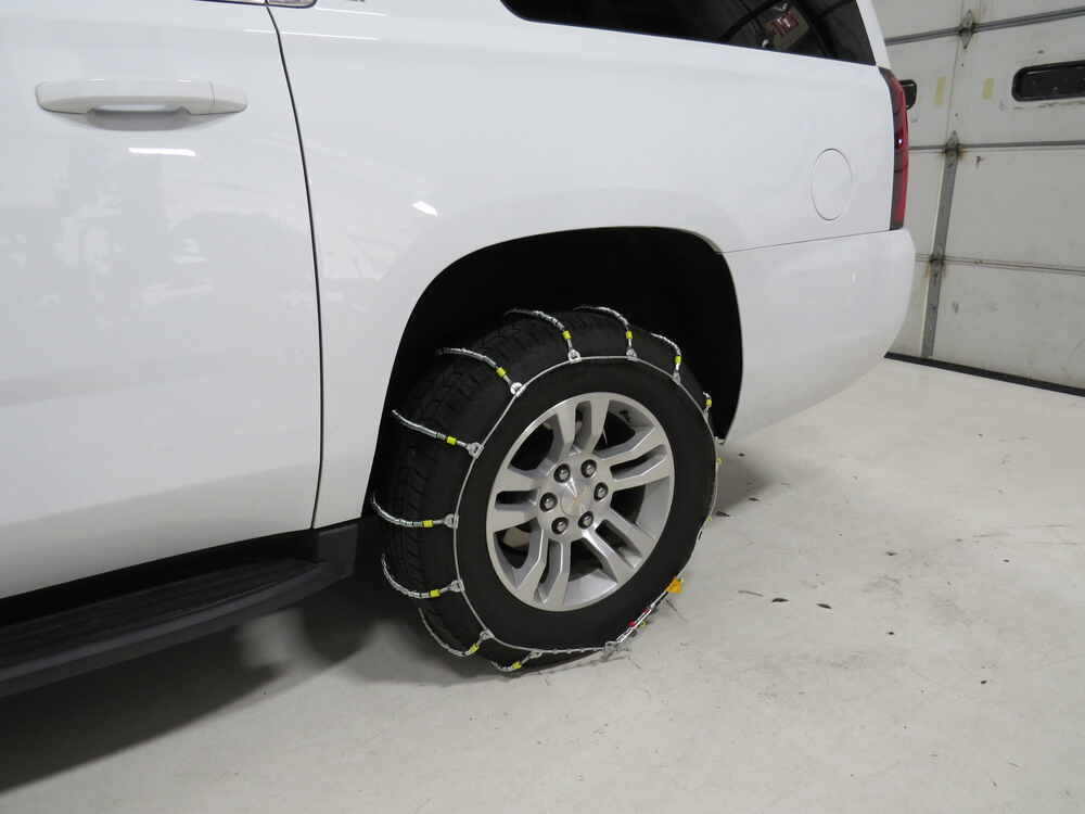 2018 Chevrolet Suburban Glacier Cable Snow Tire Chains 1 Pair
