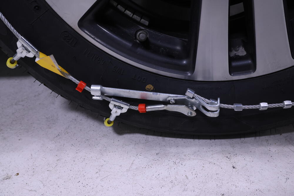 2021 Honda Pilot Glacier Cable Tire Chains Ladder Pattern Roller