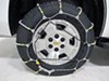 2013 chevrolet tahoe  tire cables on road only glacier cable chains - ladder pattern roller links manual tensioning 1 pair