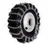 0  agricultural contstruction 14 inch 15 16 17 17.5 pewag skid steer double duty alloy snow tire chains - ladder pattern 8.2 mm square link 1 pair