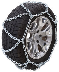 pewag Wide Base Tire Chains - Zig Zag Pattern - Grooved Square Links - Assisted Tensioning - 1 Pair - PW94FR