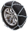 tire chains pewag wide base - zig zag pattern grooved square links assisted tensioning 1 pair