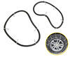 Glacier Rubber Adjusters for Light-Truck Snow Chains on 16-1/2" to 19" Rims - 1 Pair