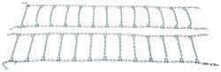 pewag Tire Chains - Ladder Pattern - Grooved Square Links - Manual Tensioning - 1 Pair