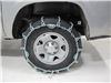2018 toyota tacoma  tire chains on road only pewag w/ cams - ladder pattern grooved square link assisted tensioning 1 pair