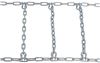 tire chains steel square link pewag - ladder pattern grooved links manual tensioning 1 pair