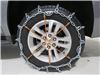 2019 chevrolet suburban  tire chains on road only pewag w/ cams - ladder pattern grooved square link assisted tensioning 1 pair