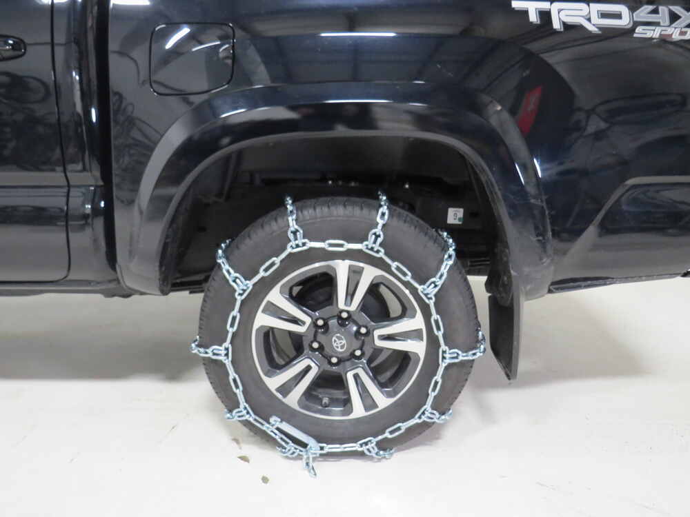 2020 Toyota Tacoma pewag All Square Snow Tire Chains for Wide-Base ...