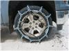 2015 chevrolet silverado 1500  tire chains on road only pewag wide base w cams - ladder pattern grooved square link assisted tension 1 set
