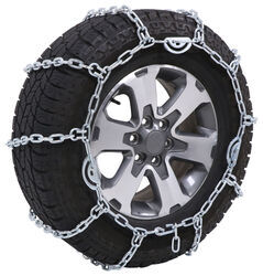 pewag Wide Base Tire Chains w Cams - Ladder Pattern - Grooved Square Link - Assisted Tension - 1 Set