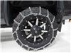 2016 gmc sierra 2500  tire chains on road only glacier with cam tighteners - ladder pattern twist links manual tensioning 1 pair
