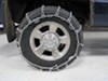 2003 dodge ram pickup  tire chains on road only glacier w/ cam tighteners - ladder pattern twist links assisted tensioning 1 pair