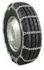 on road only not class s compatible glacier twist link snow tire chains with cam tighteners - 1 pair