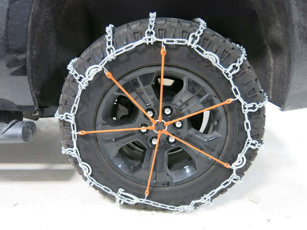 2017 Chevrolet Tahoe Glacier Tire Chains w/ Cam Tighteners - Ladder ...