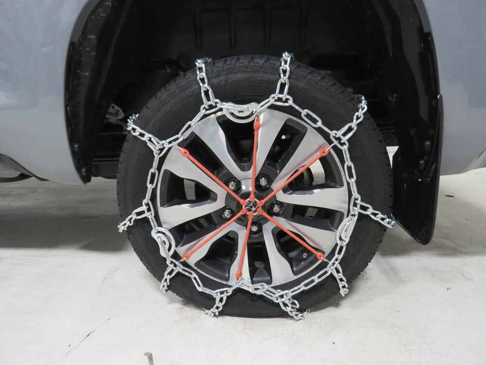 2011 Toyota Tundra Glacier Twist-Link Snow Tire Chains with Cam