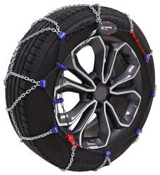 pewag Servo RS Tire Chains - Diamond Pattern - Square Links - Self Tensioning - 1 Pair - PWRS80