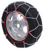 tire chains on road only pewag snox pro - diamond pattern square links self tensioning 1 pair