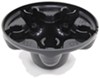 Phoenix USA QuickTrim Hub Cover for Trailer Wheels - 5 on 4-1/2 - ABS Plastic - Black - Qty 1 Wheel Trim PXQT545BHS