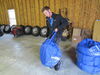 0  tire covers phoenix usa seasonal storage bags w/ hardware bag - blue qty 4