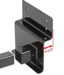 Curt Class III # 13703 Adjustable Width RV Hitch Mounting Flange ...