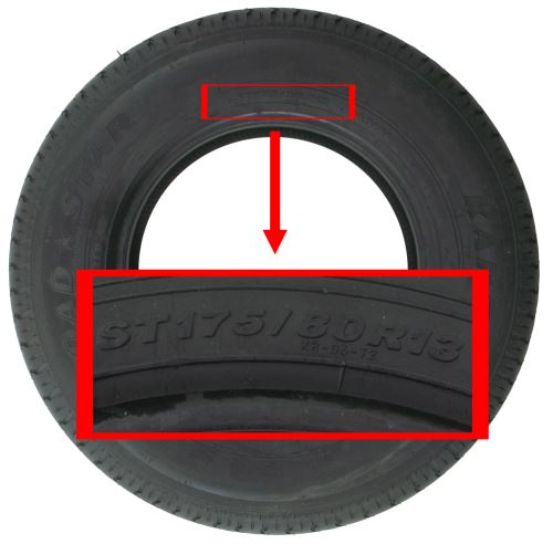 Kenda K353 Bias Trailer Tire - 5.30-12 - Load Range B Kenda Trailer ...