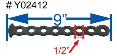 Yakima Gen 1 HangOver 4 6 Rubber Strap Replacement Hitch Bike Rack 8880969 NOS 
