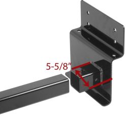 Curt 13703 Hitch Dimensions from Frame Bracket to Hitch Opening ...