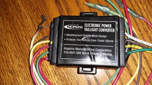 Hopkins Active Tail Light Converter with Install Kit Hopkins Trailer ...